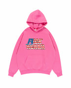 ⁠⁠FUCK HARSH HOODIE PINK