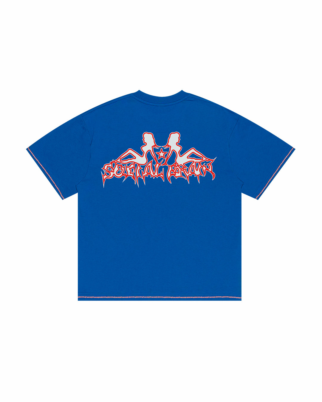 HARSH X SOCIALBRAIN TEE BLUE