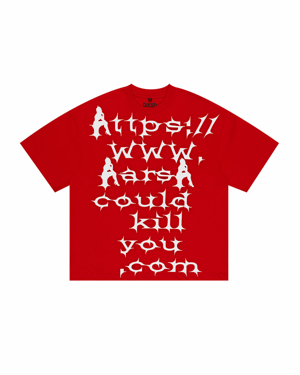 HARSH BARBECUE REGULAR RED TEE