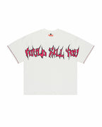 HARSH X SOCIALBRAIN TEE WHITE