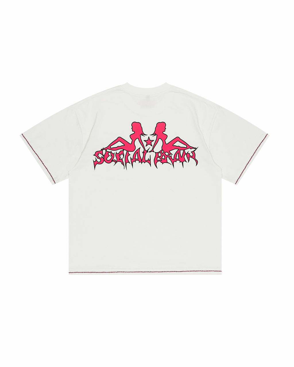 HARSH X SOCIALBRAIN TEE WHITE