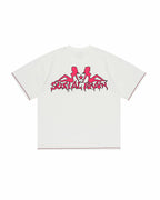 HARSH X SOCIALBRAIN TEE WHITE
