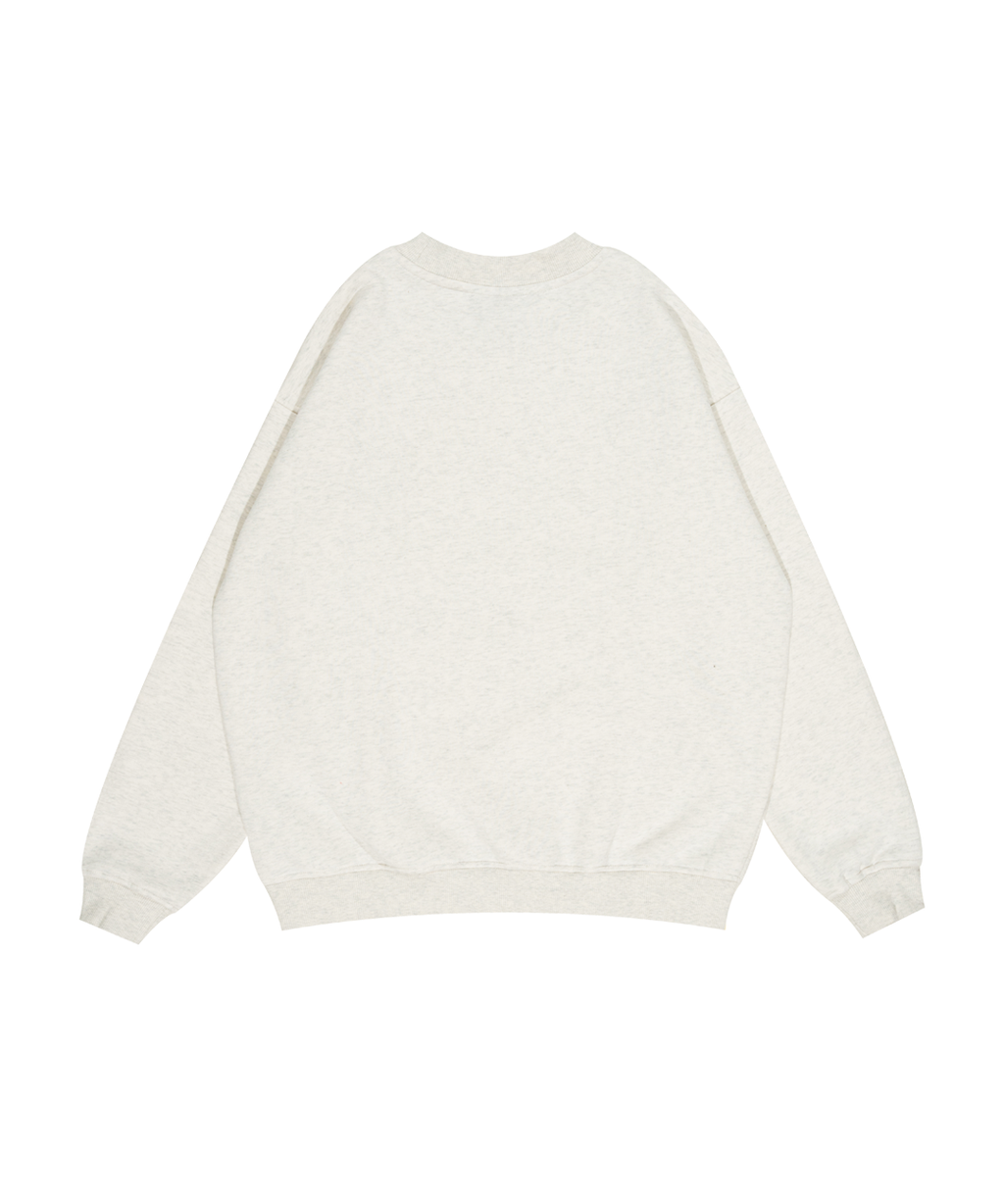 SKULLZ CHARMS SWEATER GREY