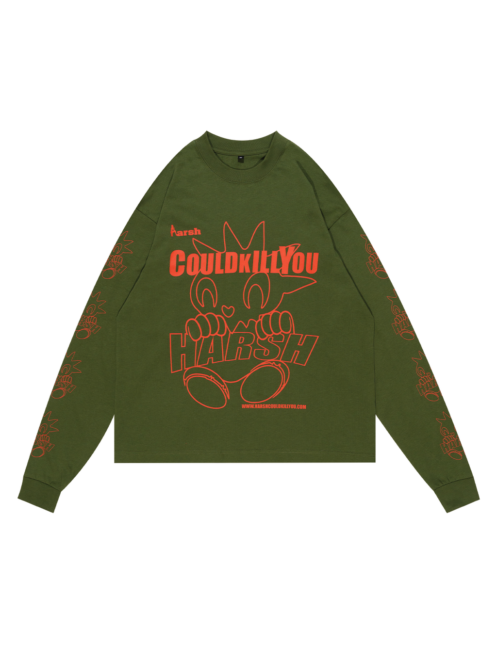 EXTRA GRAVY LONG SLEEVES TEE OLIVE