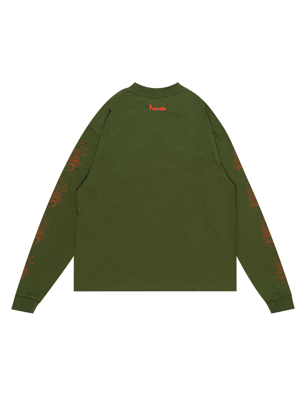 EXTRA GRAVY LONG SLEEVES TEE OLIVE