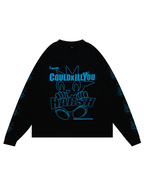 EXTRA GRAVY LONG SLEEVES TEE BLACK