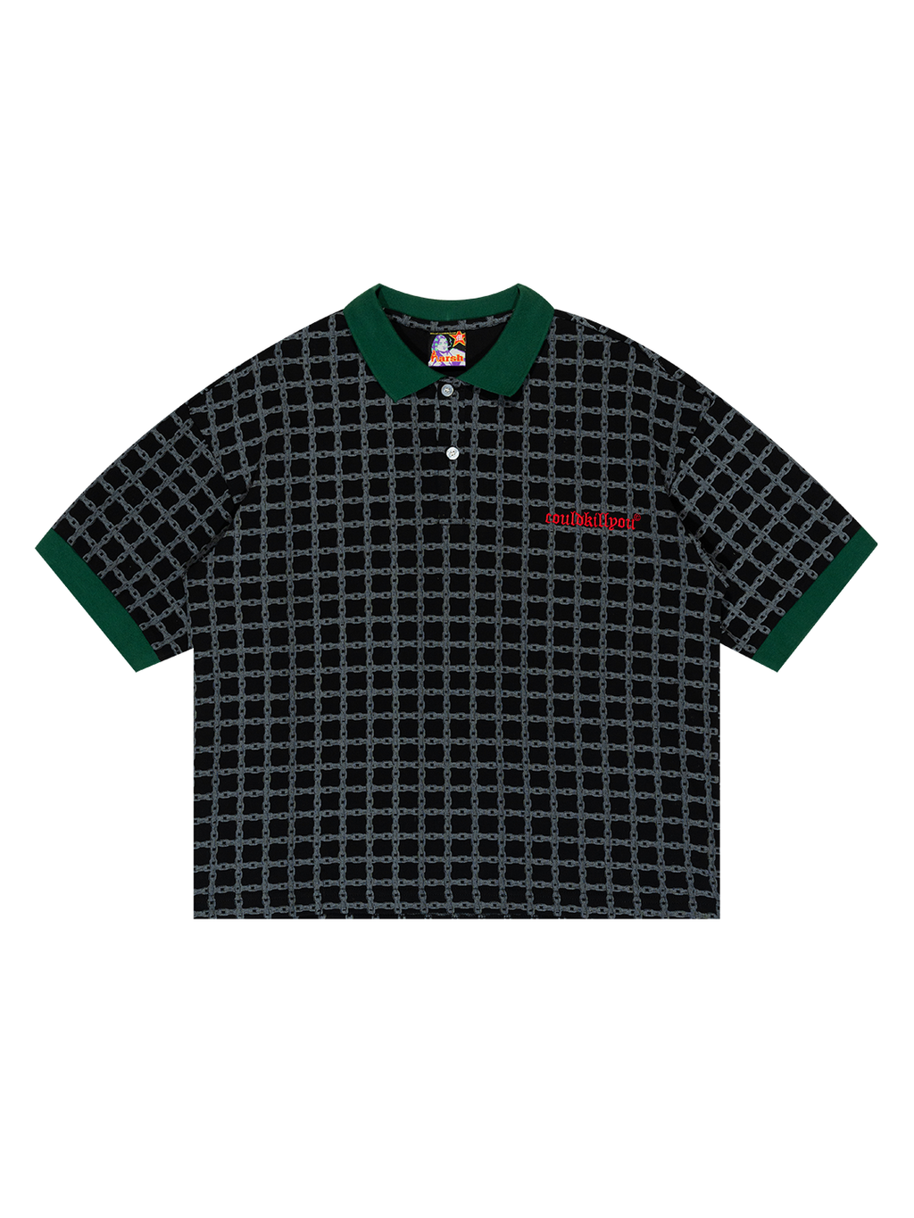 2Chainz Black Polo