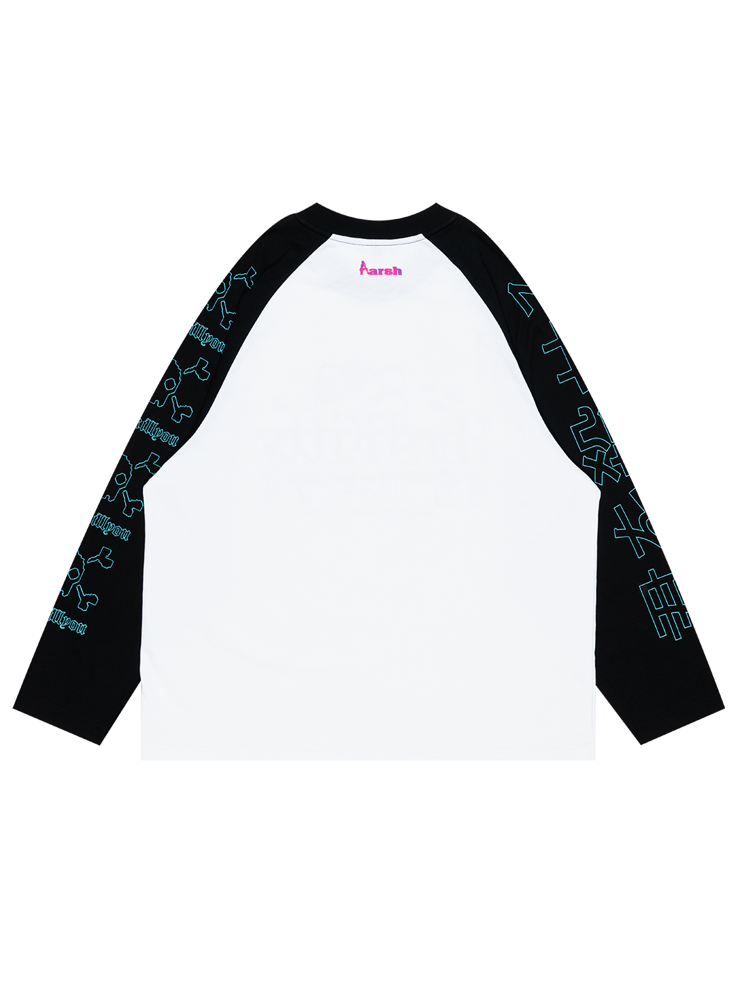 Harsh Kitty Raglan Long Sleeves Tee