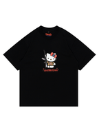 Harsh Kitty Black Tee